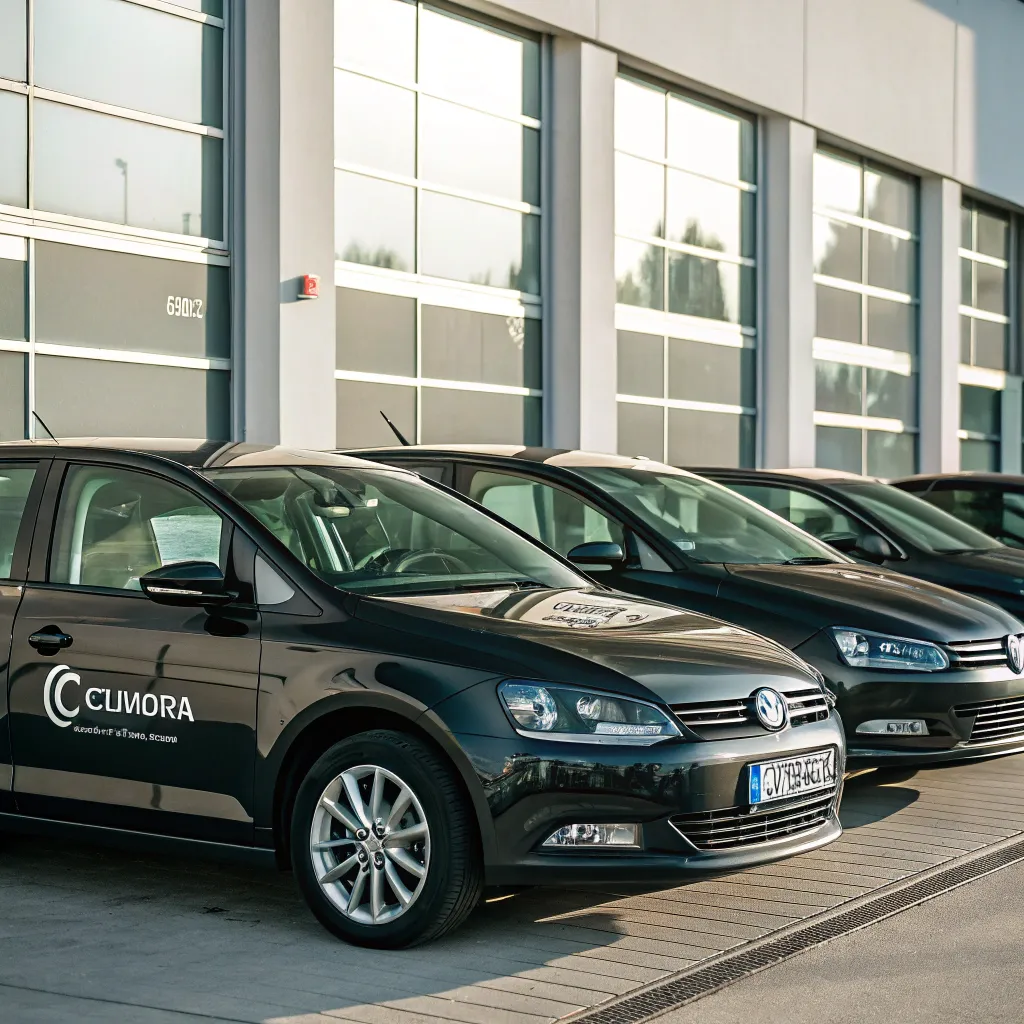 CELVORIX fleet of rental cars